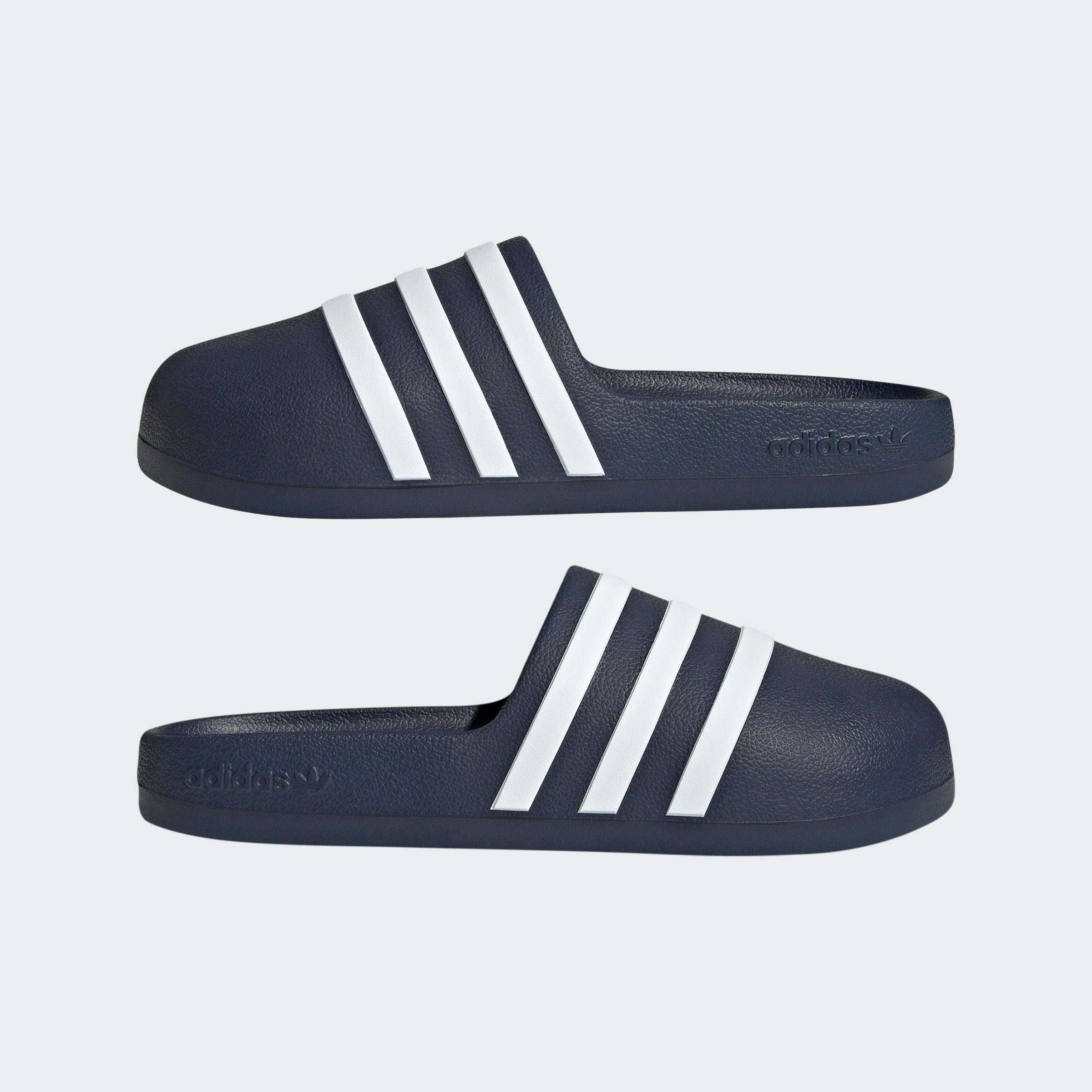 adidas Originals Navy White / Collegiate Badesandale Cloud White / Cloud ADILETTE