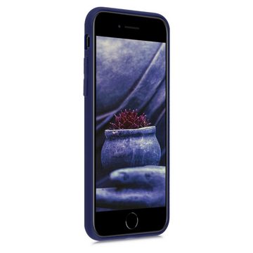 kwmobile Handyhülle Hülle für Apple iPhone SE / 8 / 7, Backcover Silikon - Soft Handyhülle - Handy Case in Deep Ocean