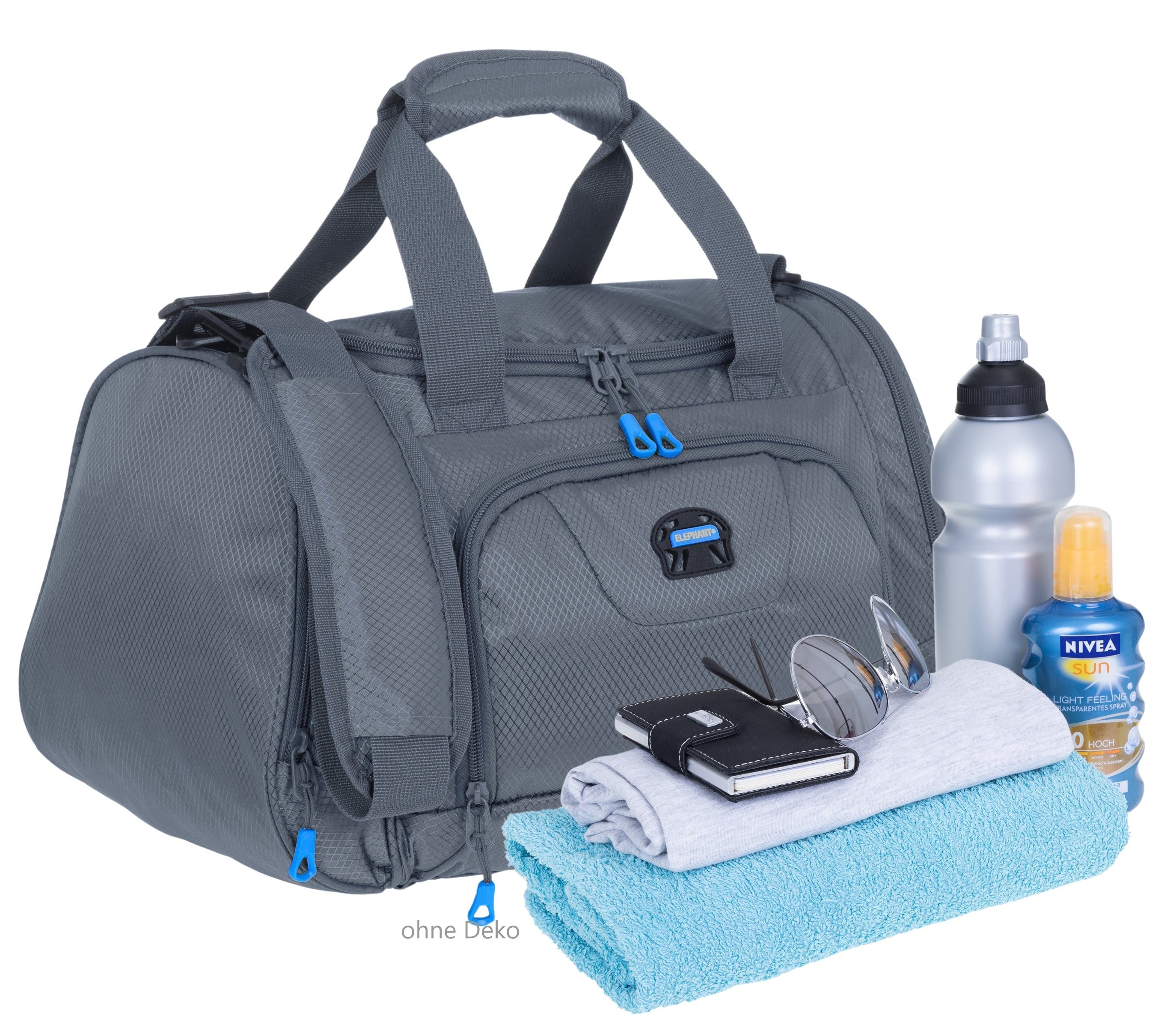 ELEPHANT Sporttasche klein Sport Tasche Reisetasche Trainer S-M 42 cm, 18 L günstig online kaufen