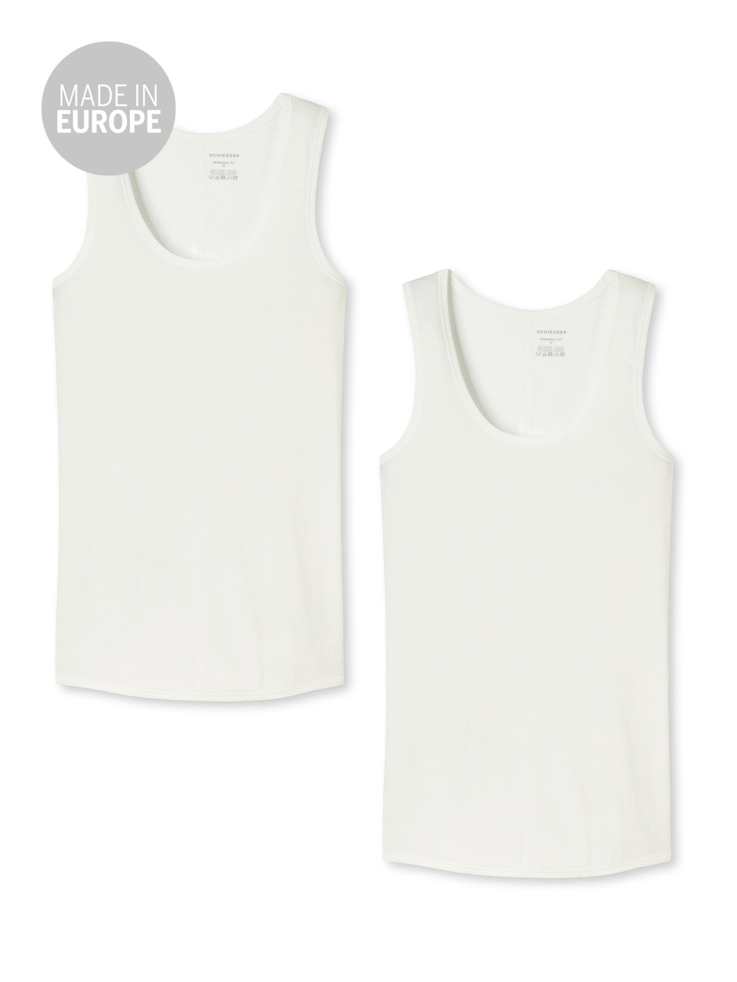 Schiesser Tanktop Personal Fit (2-tlg)