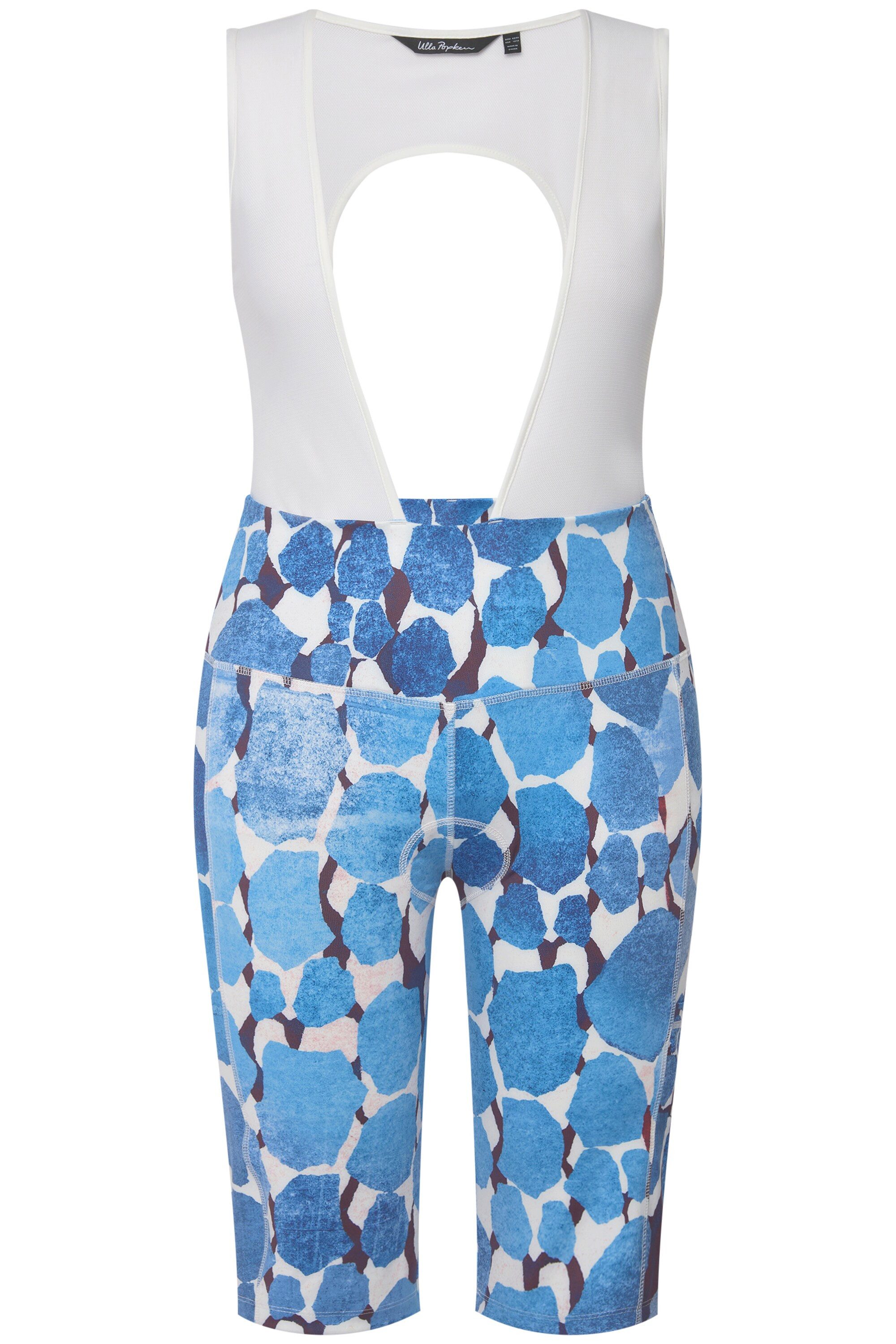 Ulla Popken Radlerhose Radfahr-Radler Polster Camouflage Tasche Reflektor günstig online kaufen