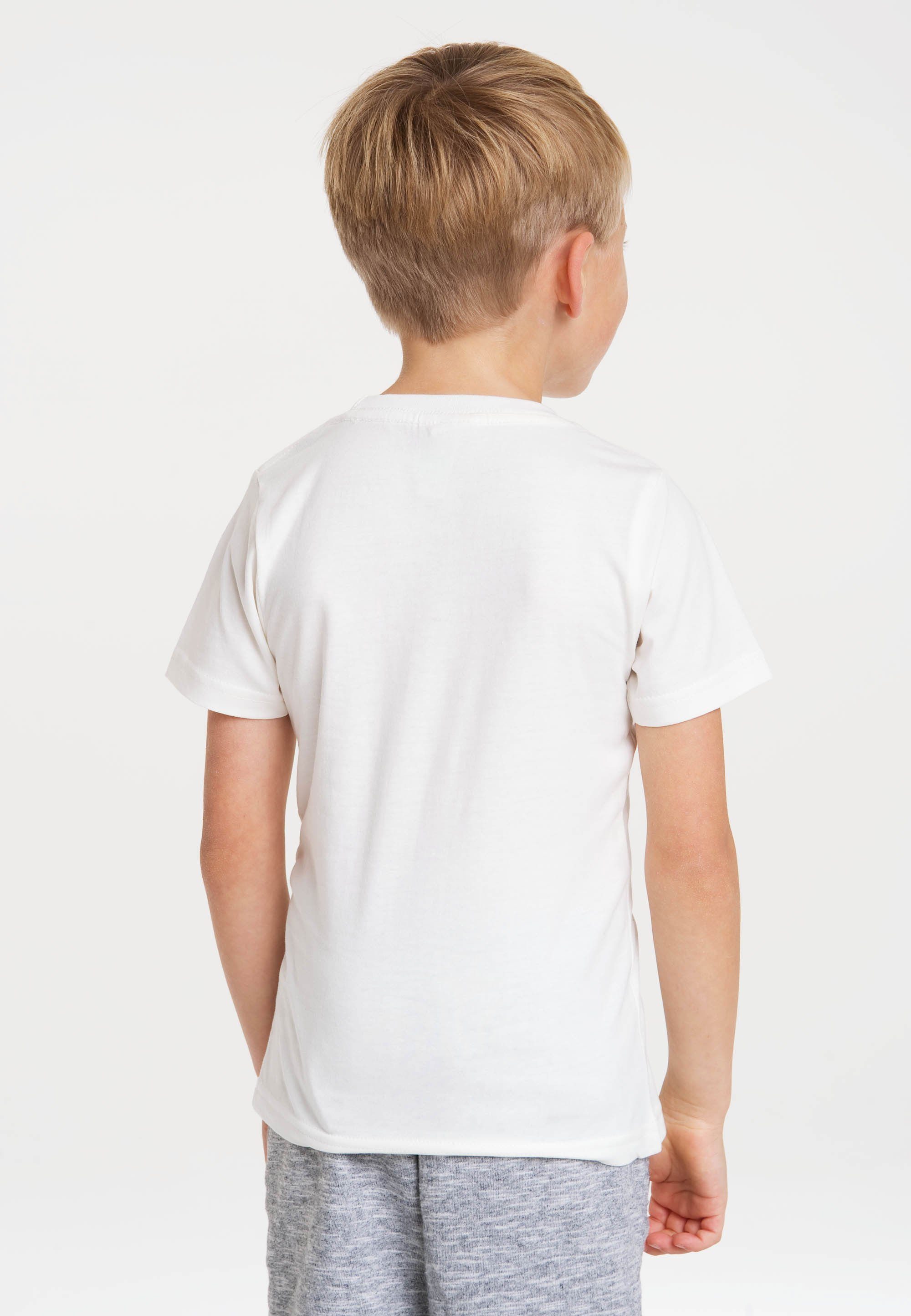 LOGOSHIRT T-Shirt Sendung mit der Maus - Maus & Elefant mit coolem Print