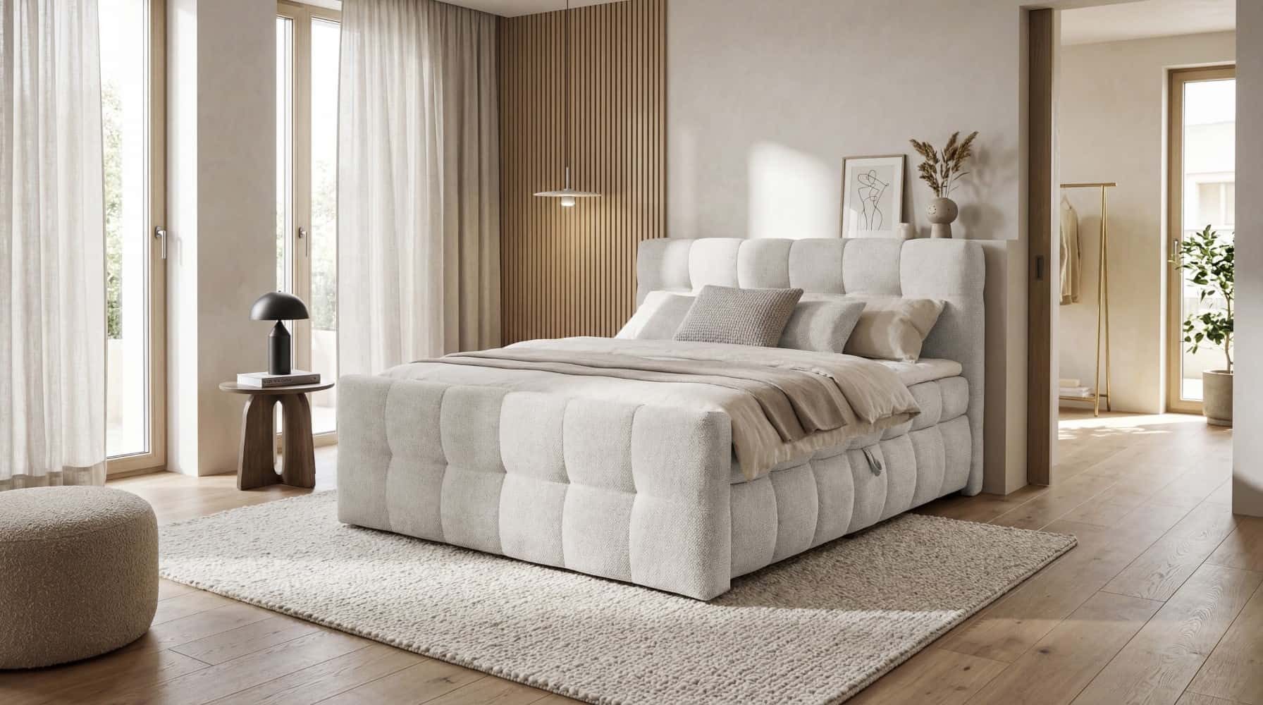 ED EXCITING DESIGN Boxspringbett Noosa