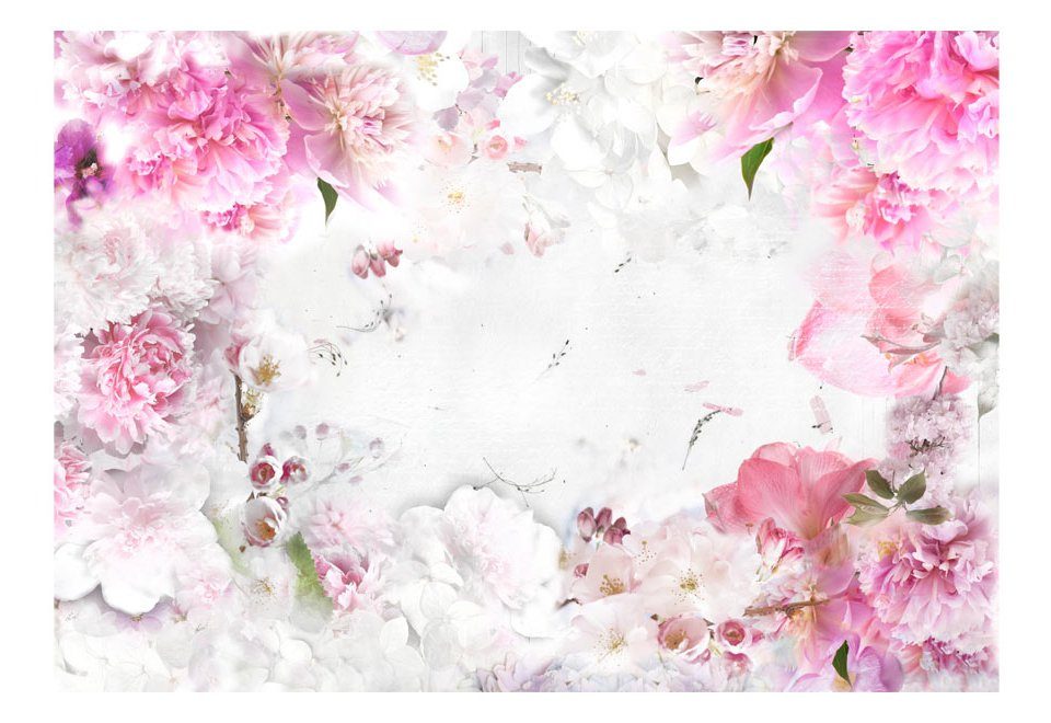 KUNSTLOFT Vliestapete Floral Heaven 1.47x1.05 m, matt, lichtbeständige Design Tapete