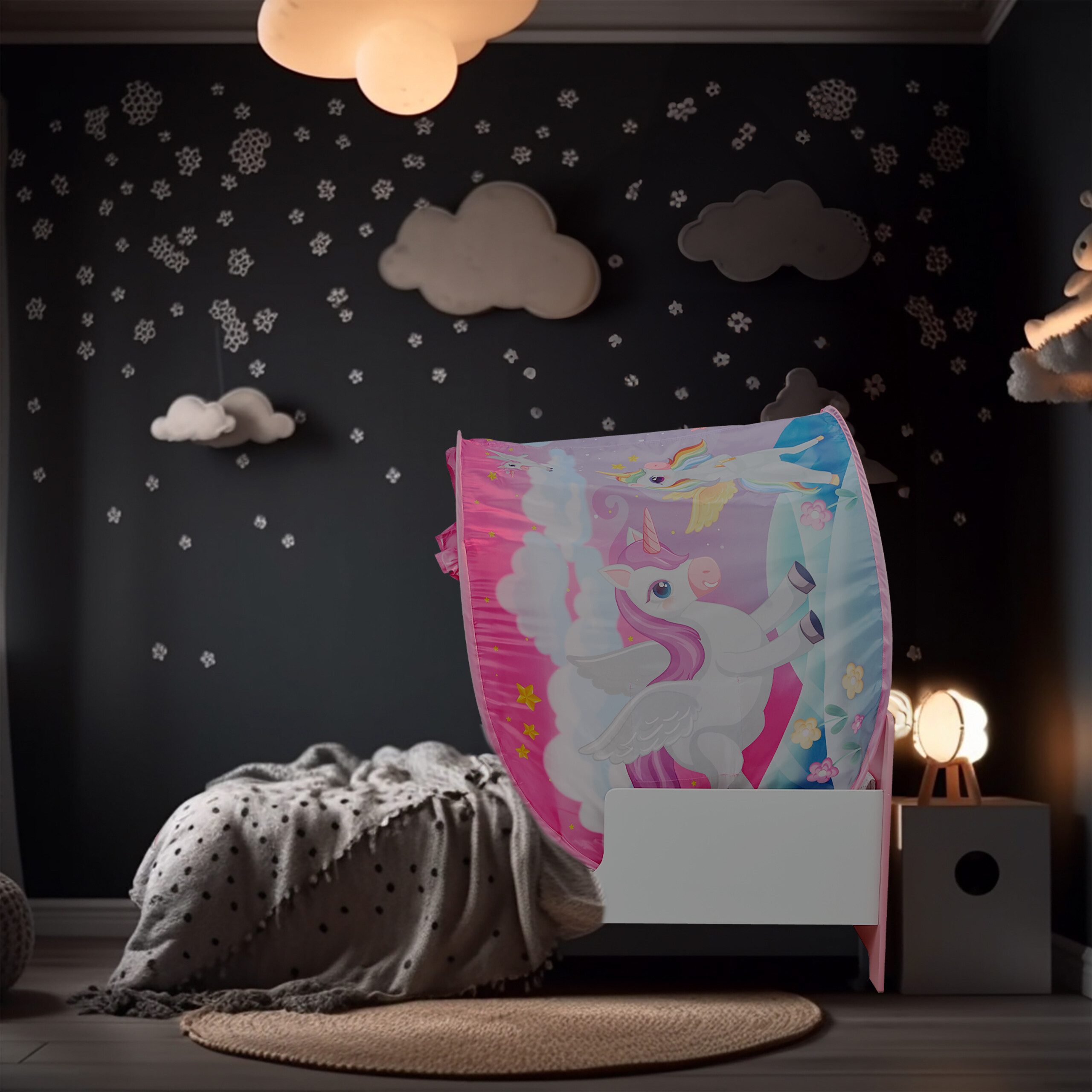 relaxdays Spielzelt Bettzelt für Kinder A