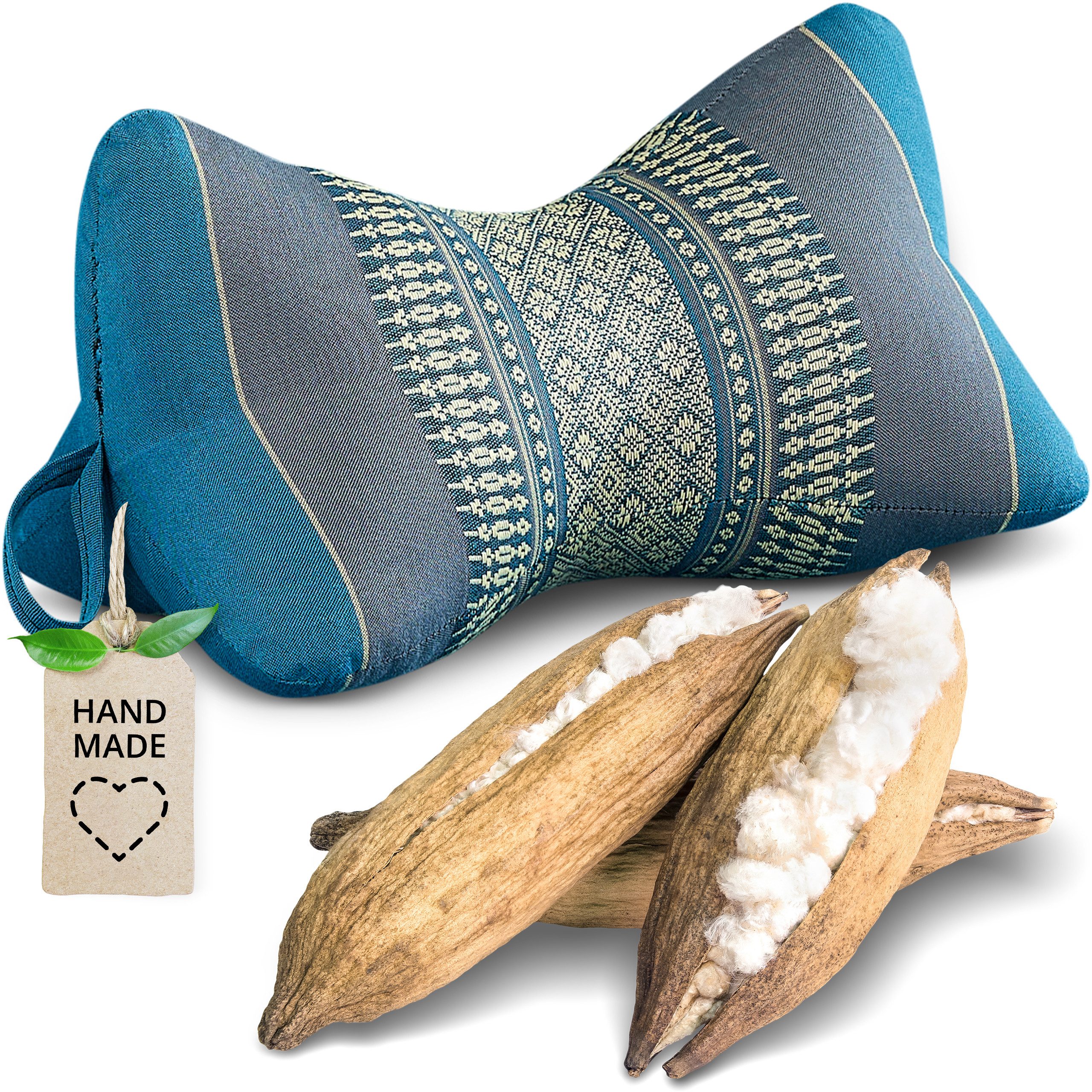 livasia Nackenstützkissen Knochenkissen, vegan und handgefertigt, Ø 15x32cm günstig online kaufen