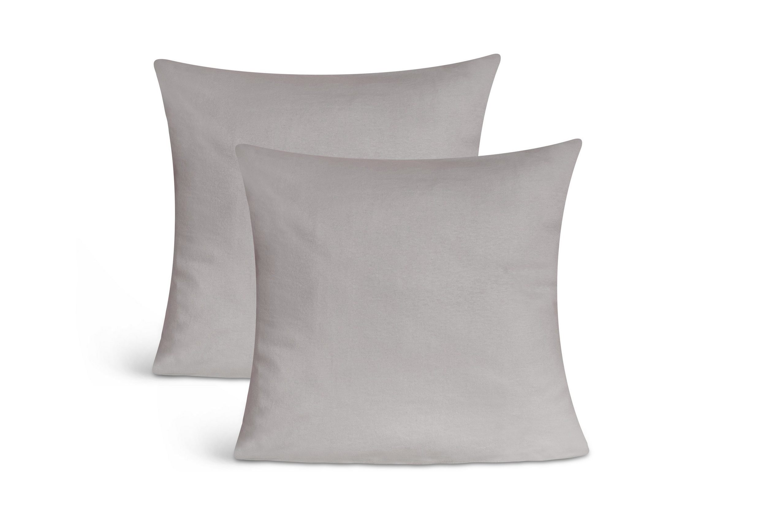 leevitex® Kissenbezüge Kissenbezug, 2er Set, feine Jersey-Qualität, 100% Ba günstig online kaufen