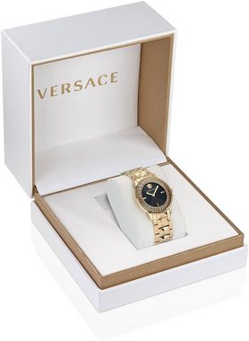 Versace Quarzuhr V-TRIBUTE, VE2P00622, Armbanduhr, Damenuhr, Saphirglas, Swiss Made, analog