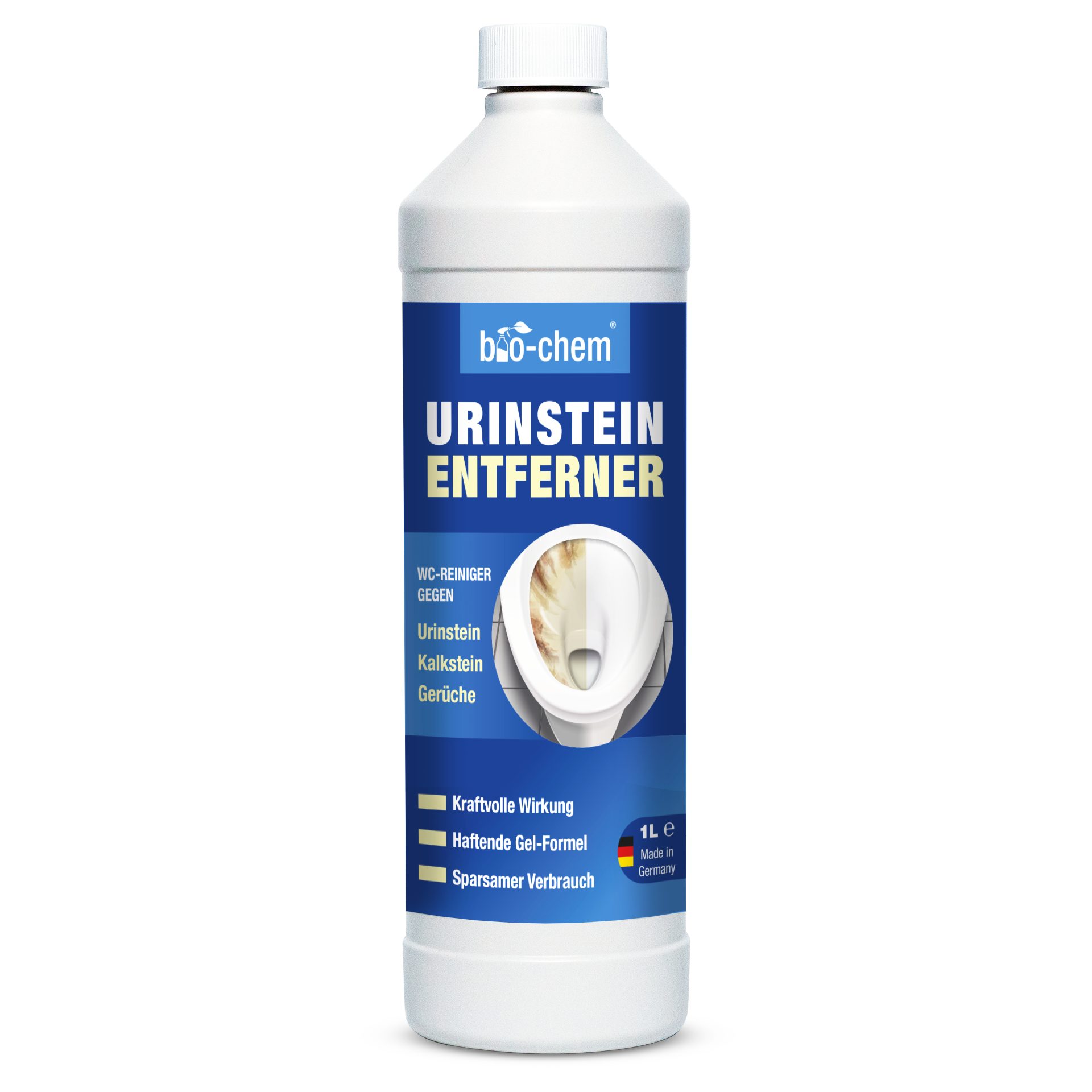 bio-chem Urinsteinentferner EXTRA STARK 1000 ML inkl. Schrägdüse WC-Reiniger