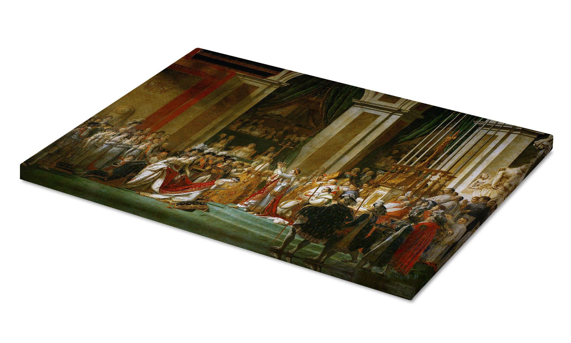 Posterlounge Wandbild Die Krönung Napoleons, Jacques-Louis David, erhältlich als Poster, Leinwandbild, Wandsticker oder Acrylglasbild