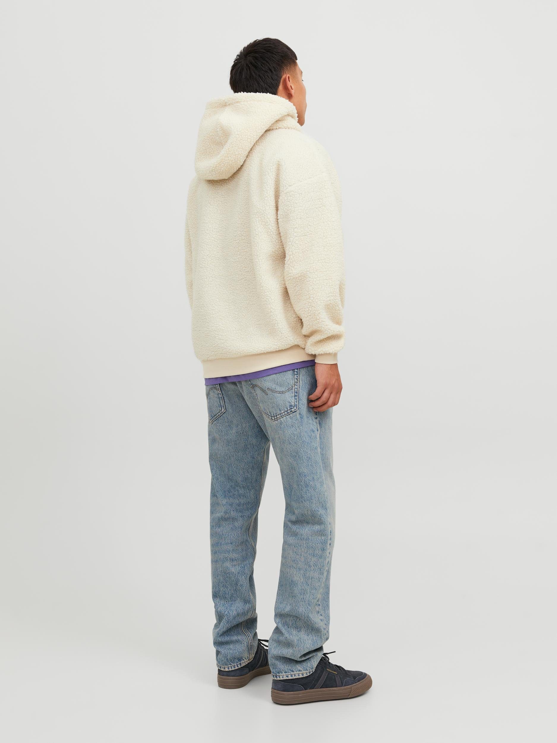 JORVESTERBRO Jack HOOD SN Oatmeal Fleecepullover SWEAT & Jones TEDDY