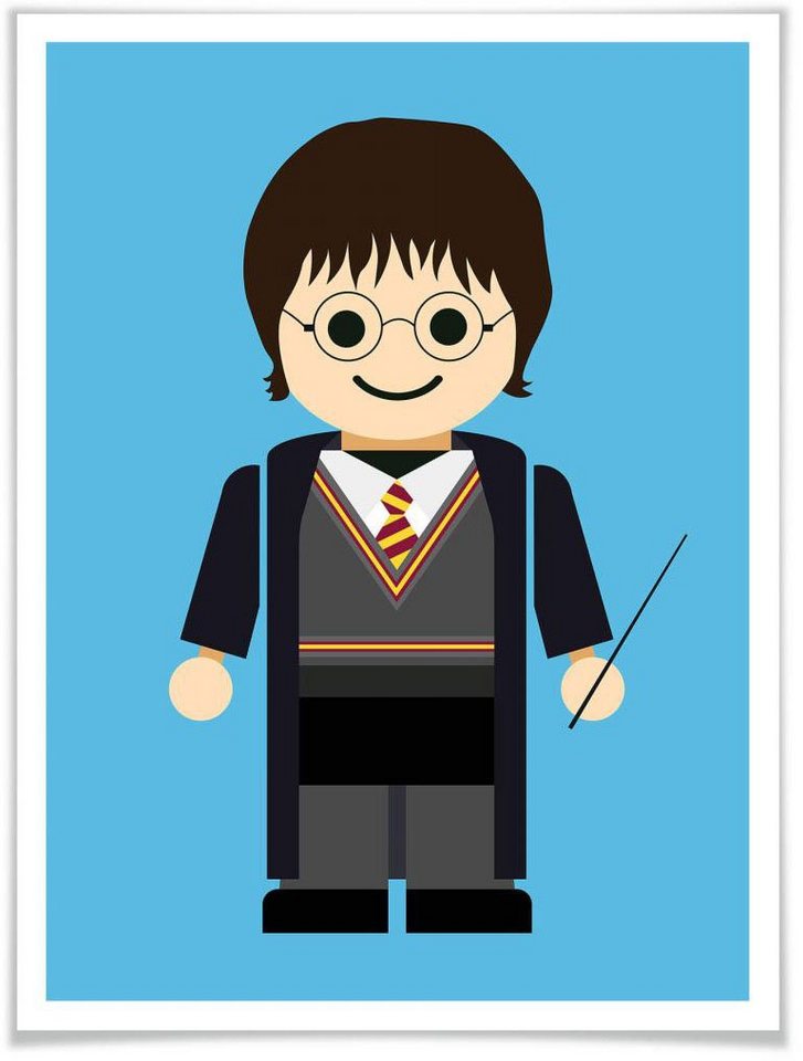Wall-Art Poster Playmobil Harry Potter Spielzeug, Kinder (1 St), Poster,  Wandbild, Bild, Wandposter