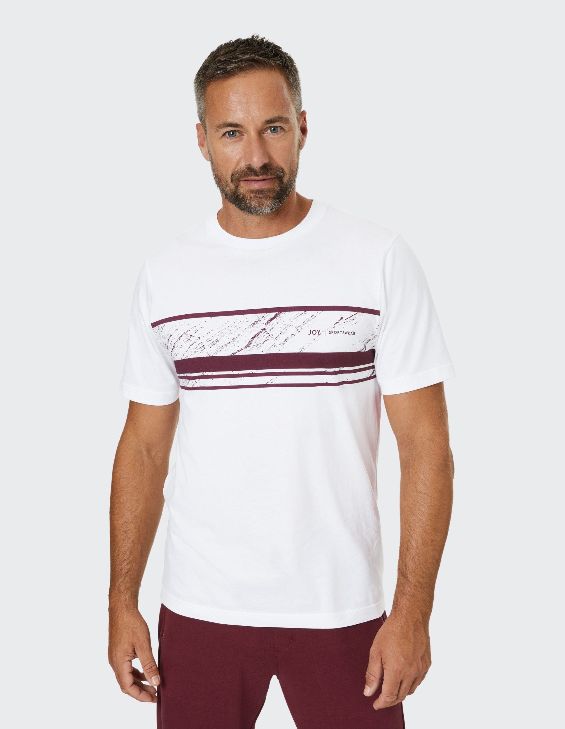 Joy T-Shirt SASHA T-Shirt white / redwood print