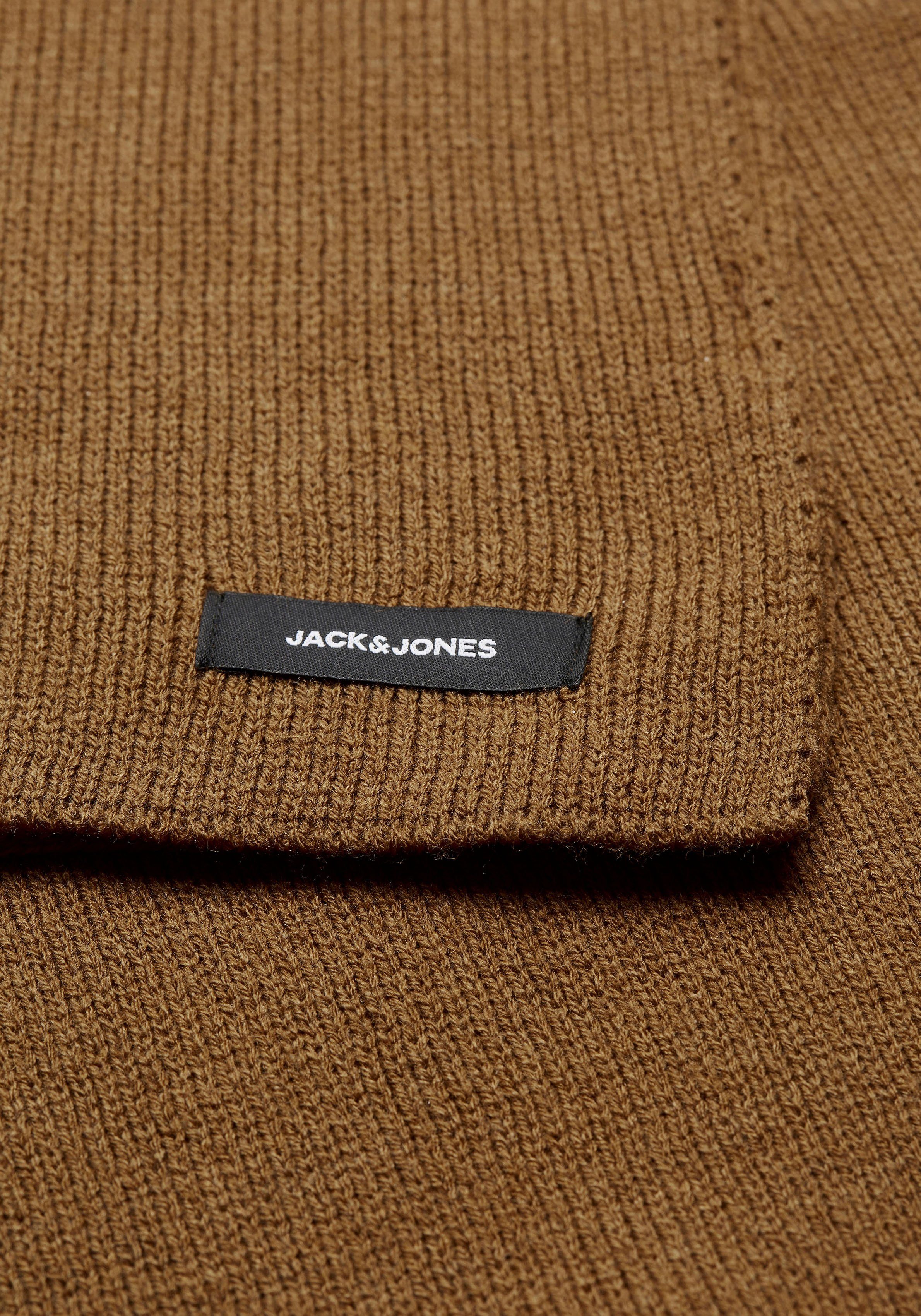 Jack & Jones KNIT SCARF JACDNA dunkelbraun NOOS Modeschal