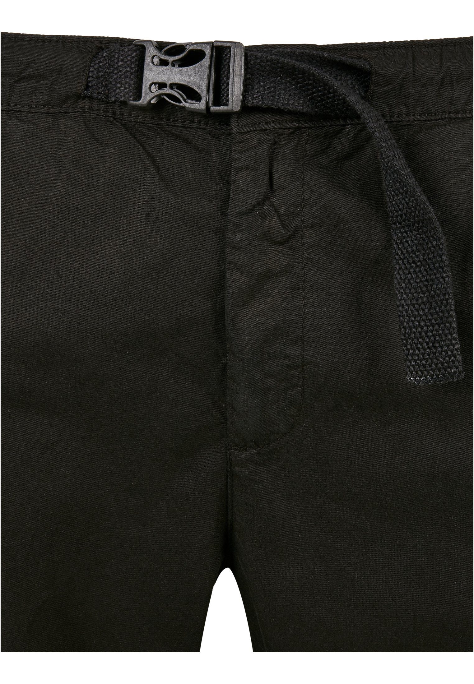 URBAN CLASSICS Stoffhose Herren Straight Leg Chino with Belt (1-tlg) black
