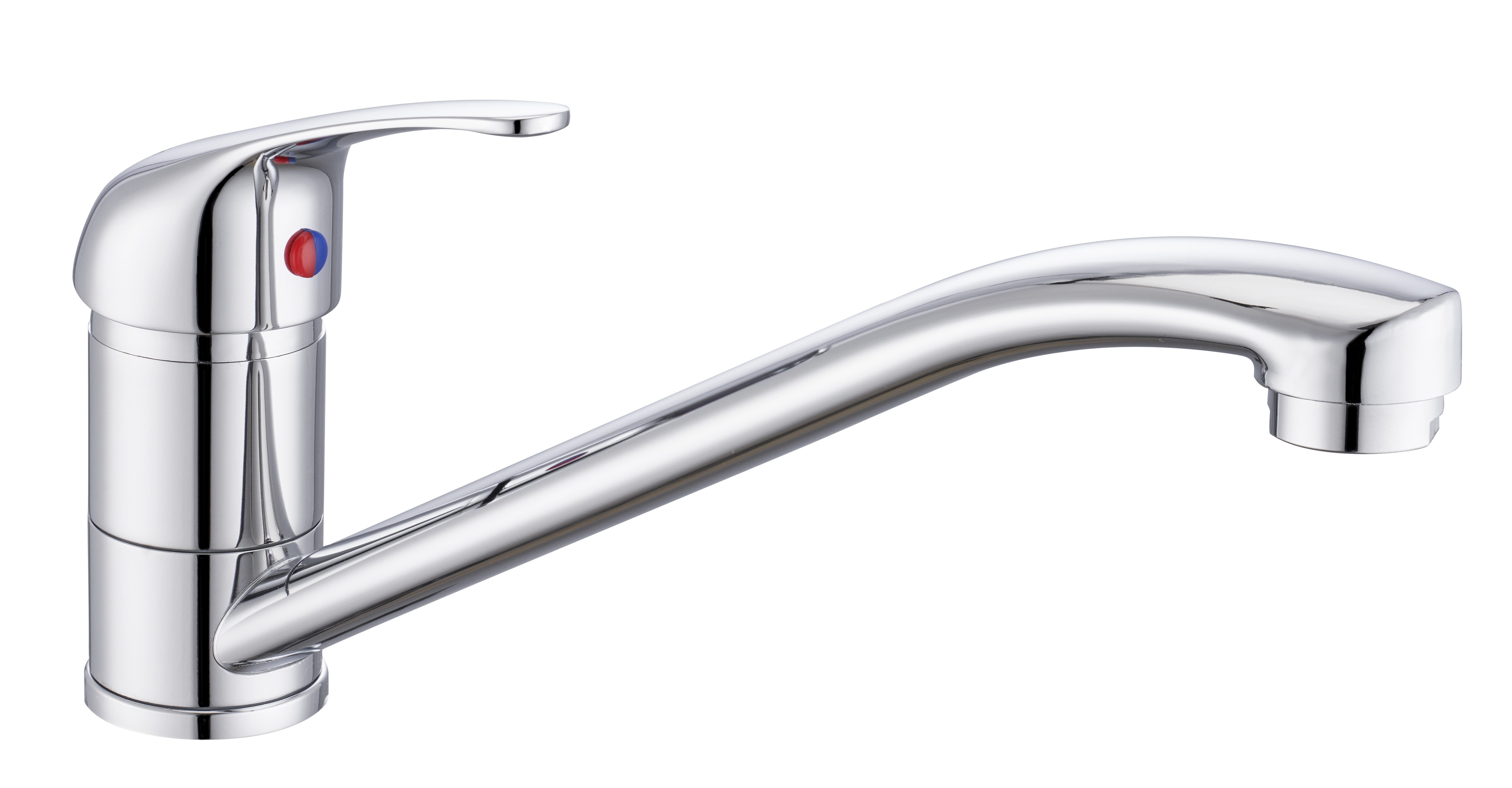Balderia Spültischarmatur WELLBAD SERENE Küchenarmatur Chrom mit Schwenkbar günstig online kaufen