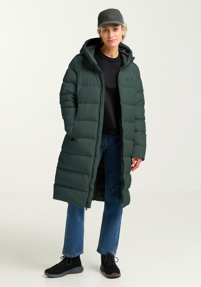 Jack Wolfskin Daunenmantel FROZEN PALACE COAT W RDS mit wärmender Daunenfüllung aus Entendaune und Federn, winddicht – Bild 2 von 5