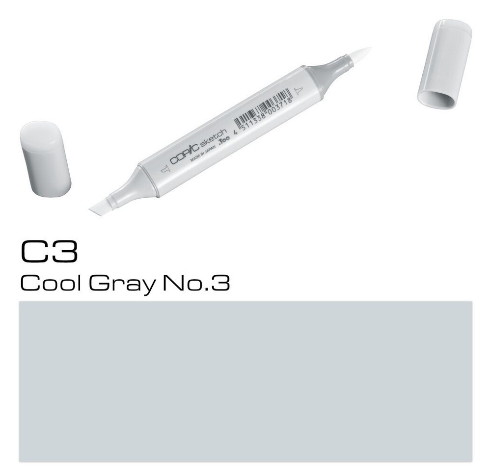 Thumbnail - COPIC Marker Sketch Typ C - 3, (1-tlg)