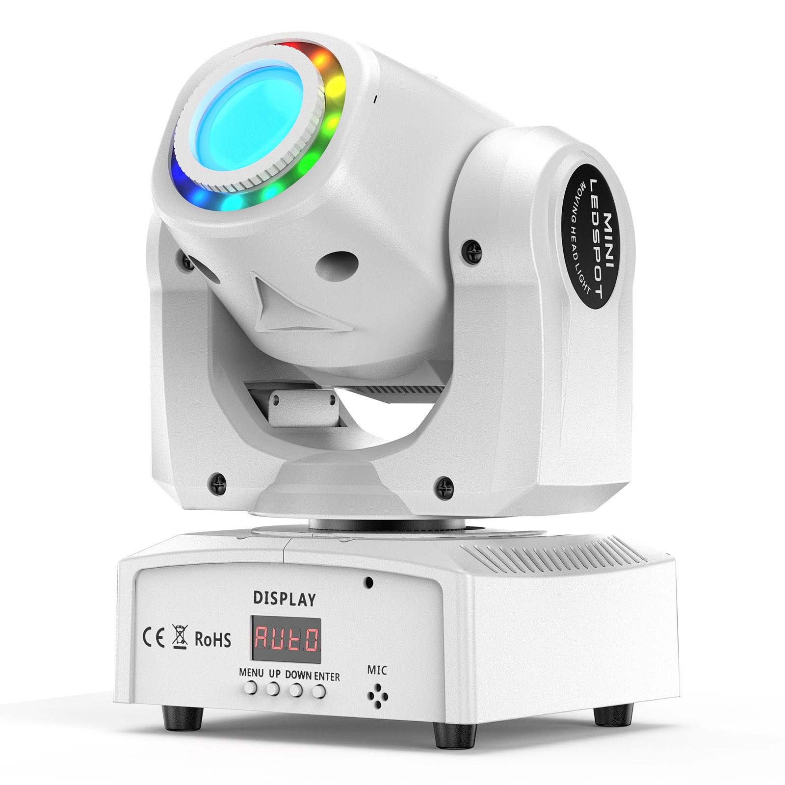 ZonQoonz Discolicht 120W Moving Head Light, BühnenLicht Gobo Strahl Für DJ Party Disco