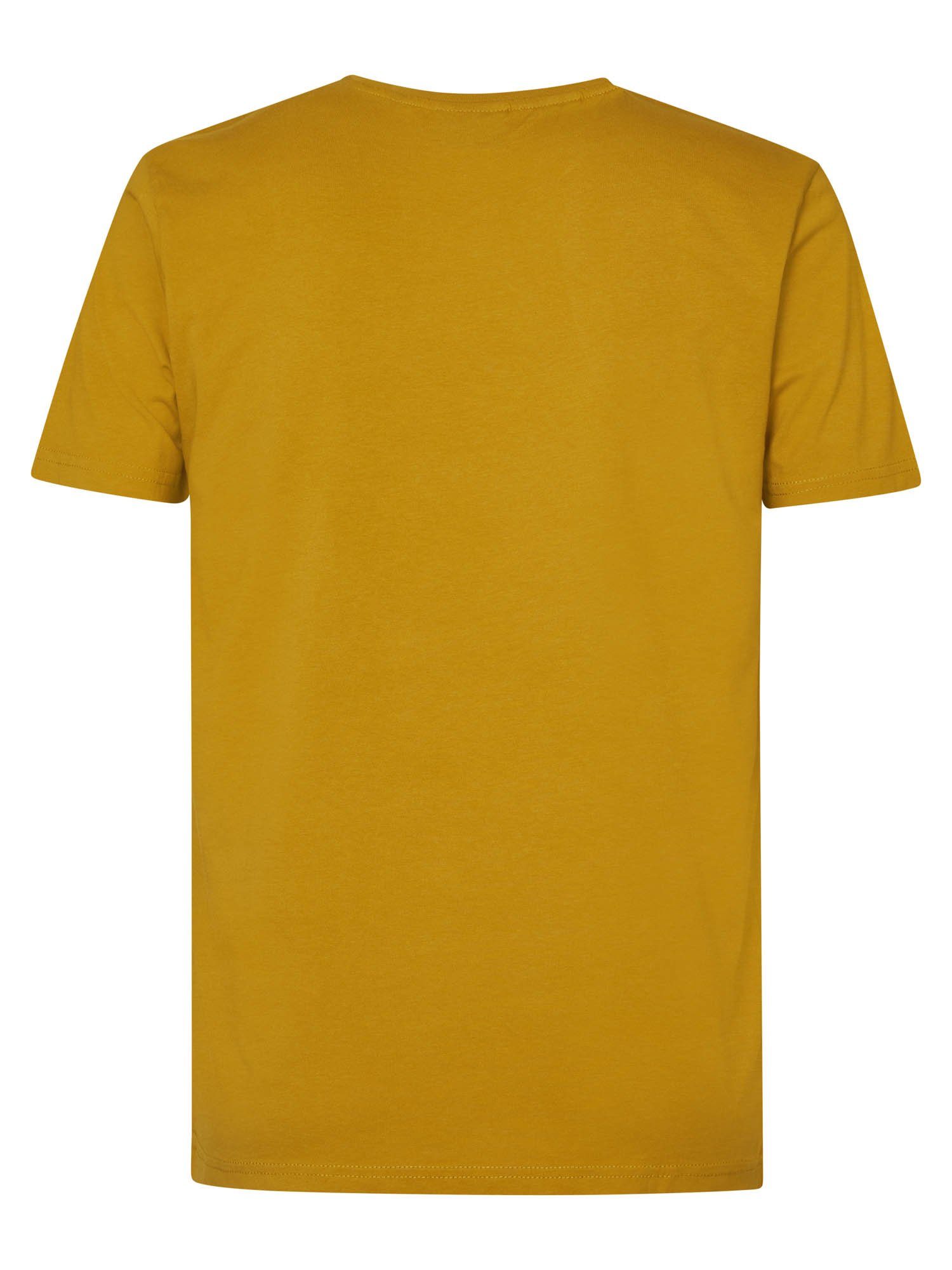 T-Shirt Industries Men SS T-Shirt Gelb Petrol