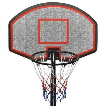 vidaXL Basketballkorb Basketballständer Schwarz 237-307 cm Polyethylen Basketball Korb