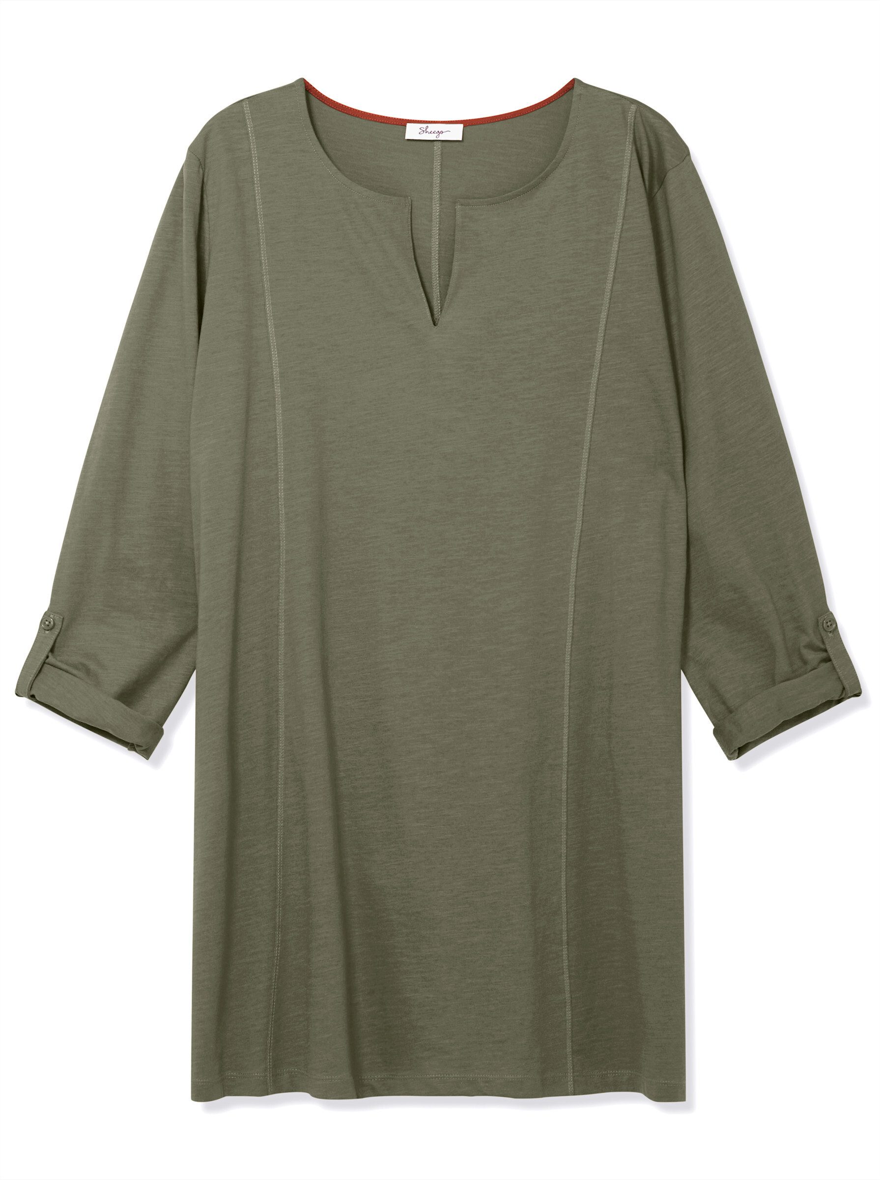 T-Shirt Longshirt Langarm