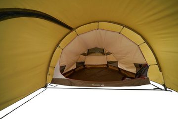 Nordisk Tunnelzelt Oppland 3 (2.0) PU Tent Dark Olive, Personen: 3 (Packung, 1 tlg)