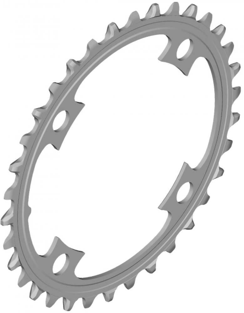Shimano Kettenschaltung SHIMANO Kettenblatt SM-CRE70-B 38Z - robustes E-Bike-Kettenblatt für p