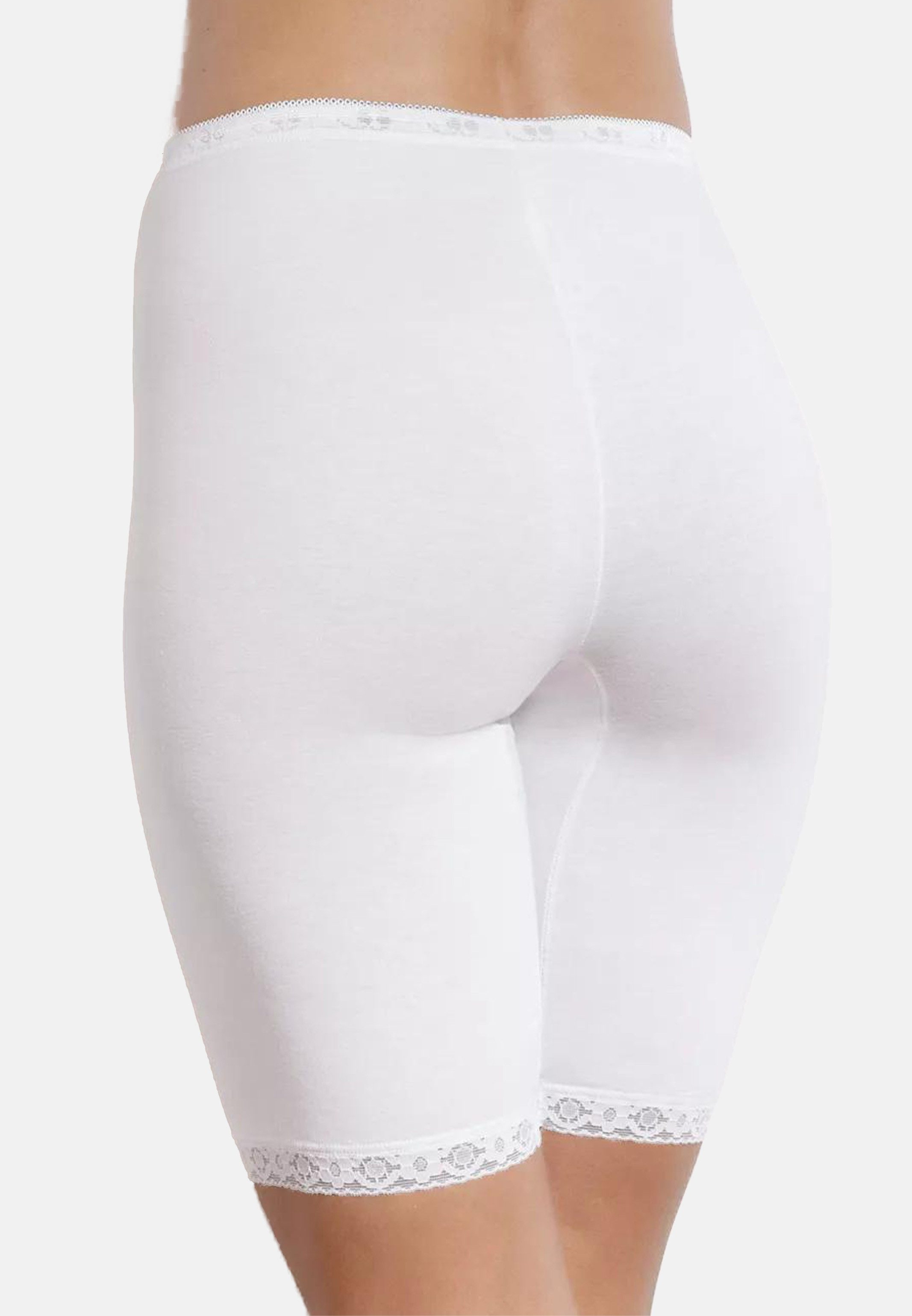 sloggi Panty 4er Pack sloggi Basic+ (Spar-Set, 4-St) Langbein Schlüpfer - Baumwolle - Atmungsaktiv