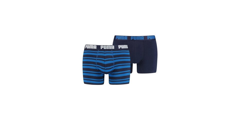 PUMA Boxershorts PUMA HERITAGE STRIPE BOXER 2P 056