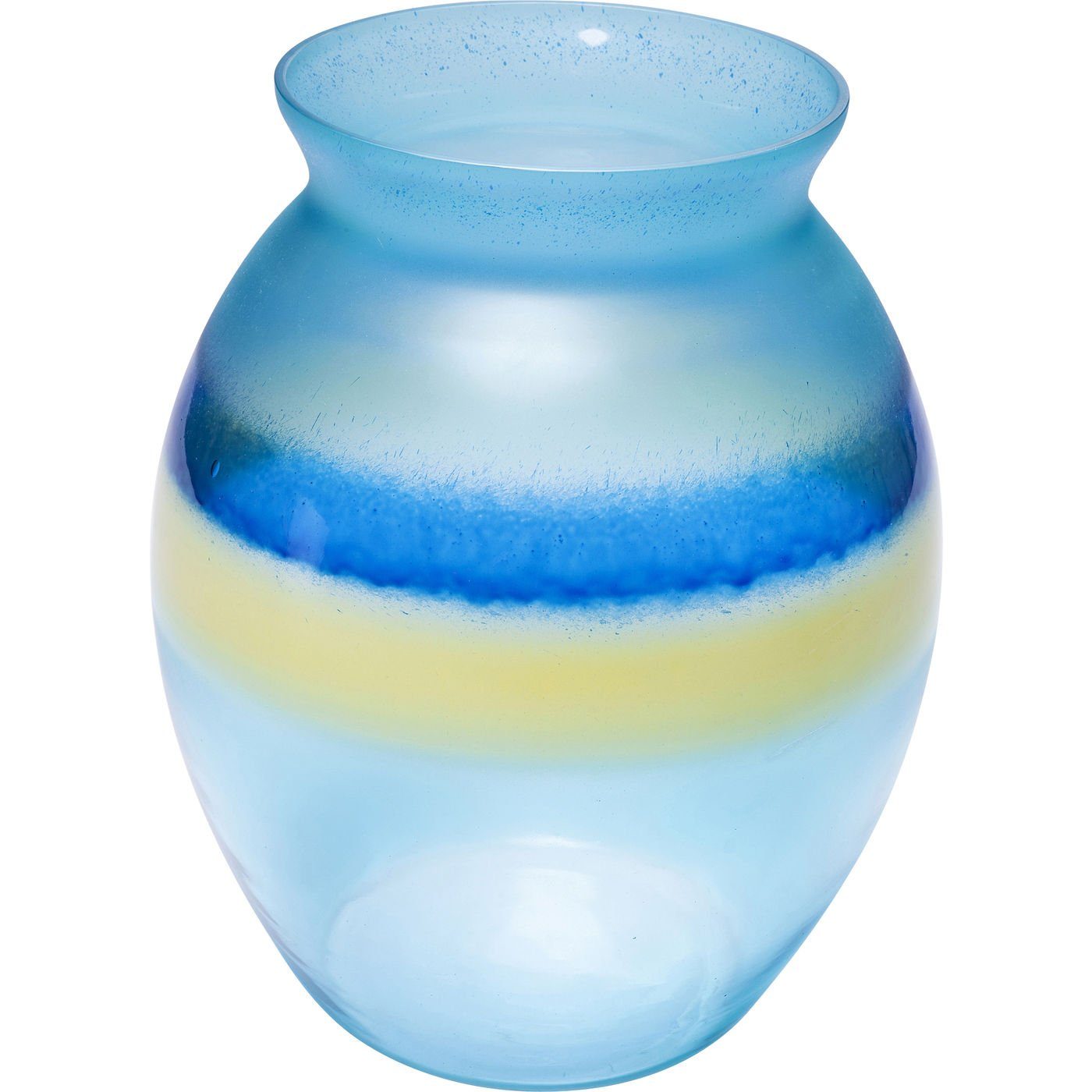 KARE Dekovase »Vase blue River 25cm«, Farbe: Blau online kaufen | OTTO