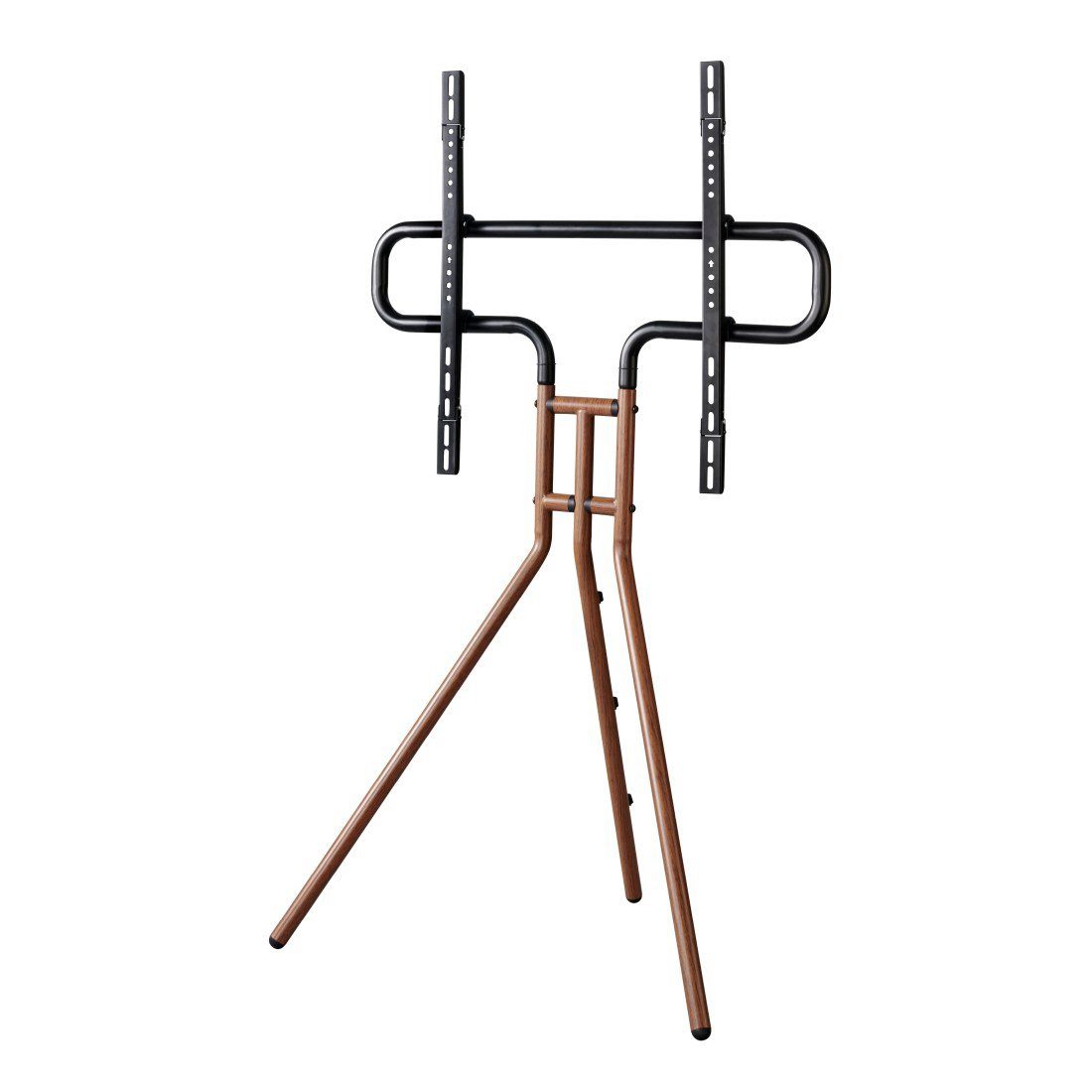 Hama TV-Ständer TV-Stand, 191 cm, 75 Zoll, höhenverstellbar, Holzoptik Walnuss, 40 Kg, (bis 75 Zoll)