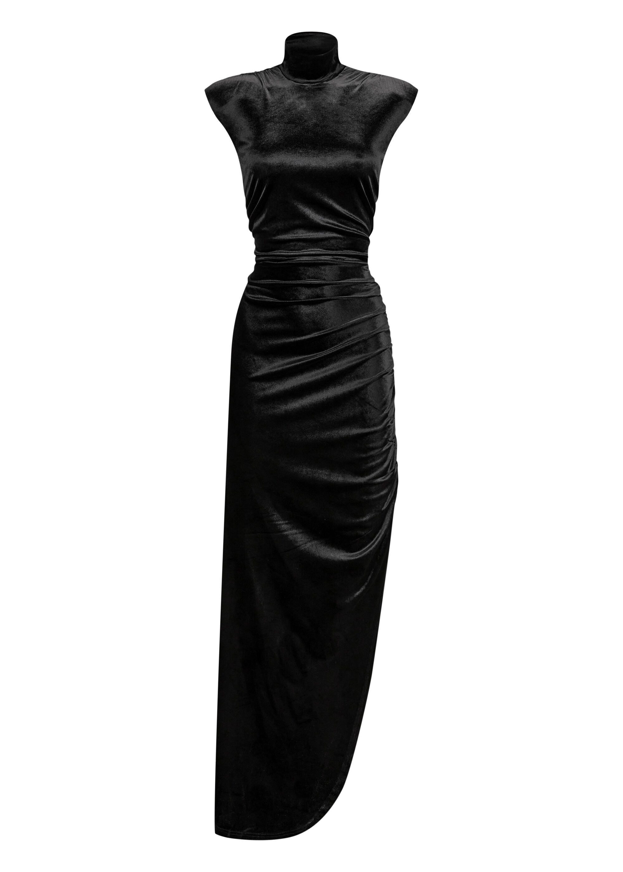 Nicowa A-Linien-Kleid GIUWIA (1-tlg) aus Samt günstig online kaufen