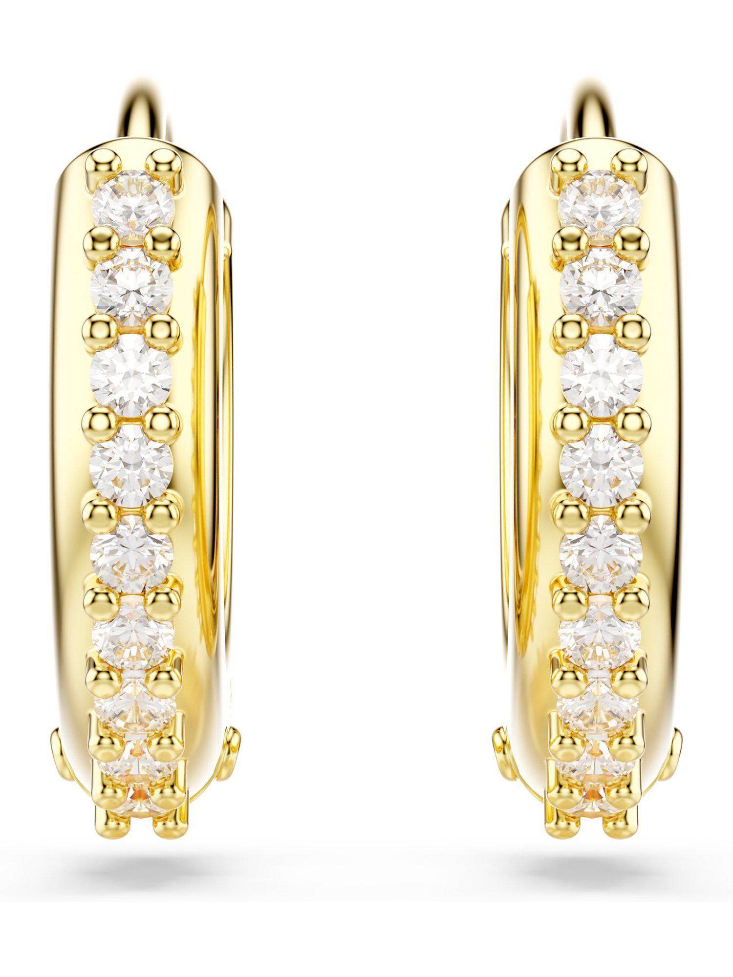 Swarovski Paar Creolen Swarovski Damen-Creolen Metall Swarovski-Kristall (P günstig online kaufen