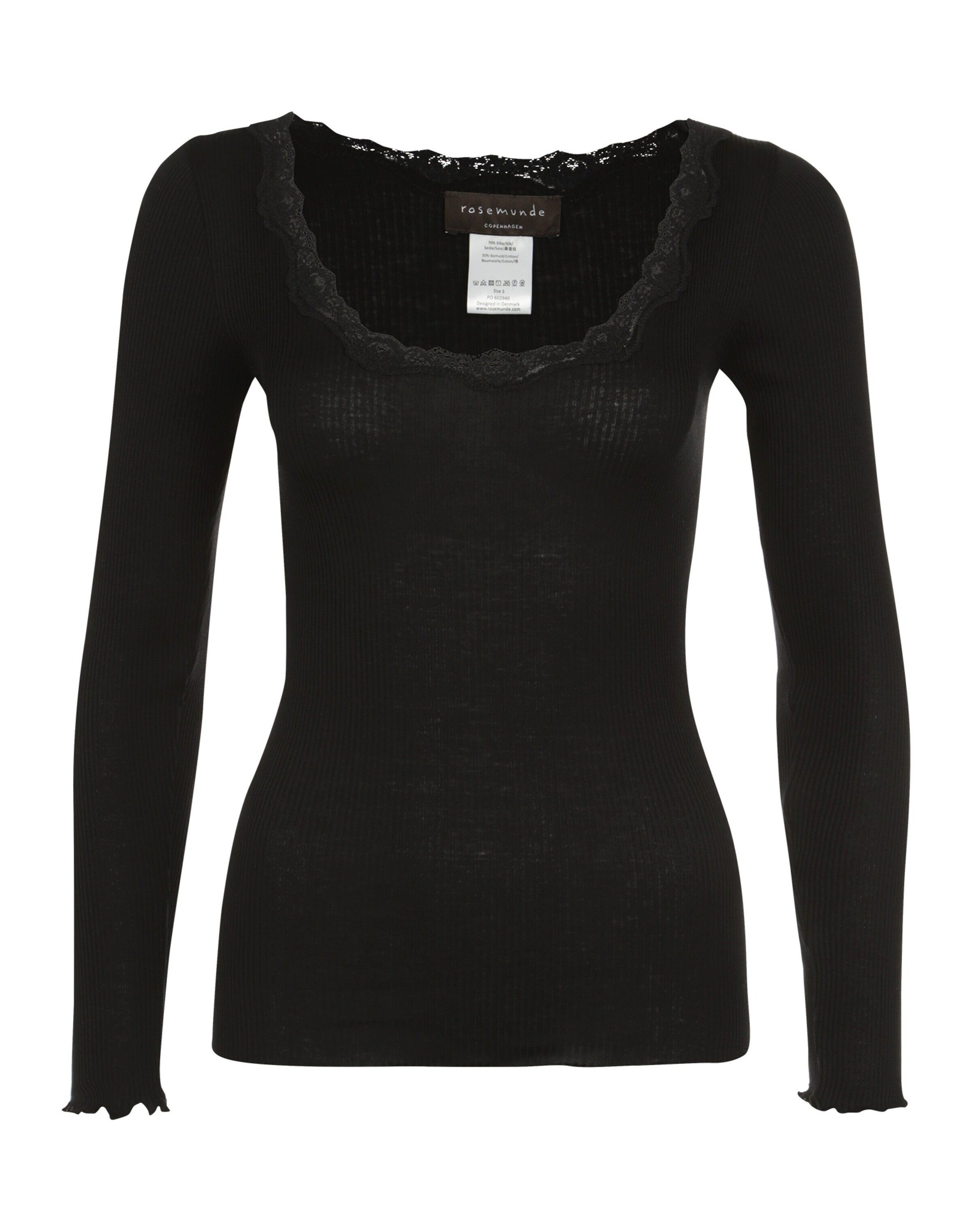 rosemunde Langarmshirt (1-tlg) Spitze