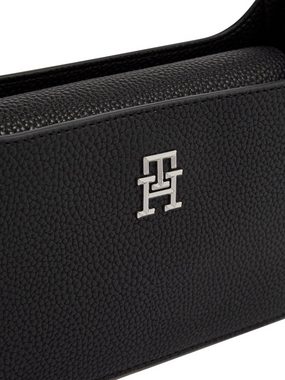 Tommy Hilfiger Schultertasche TH EMBLEM SHOULDER BAG, mit Markenemblem vorne