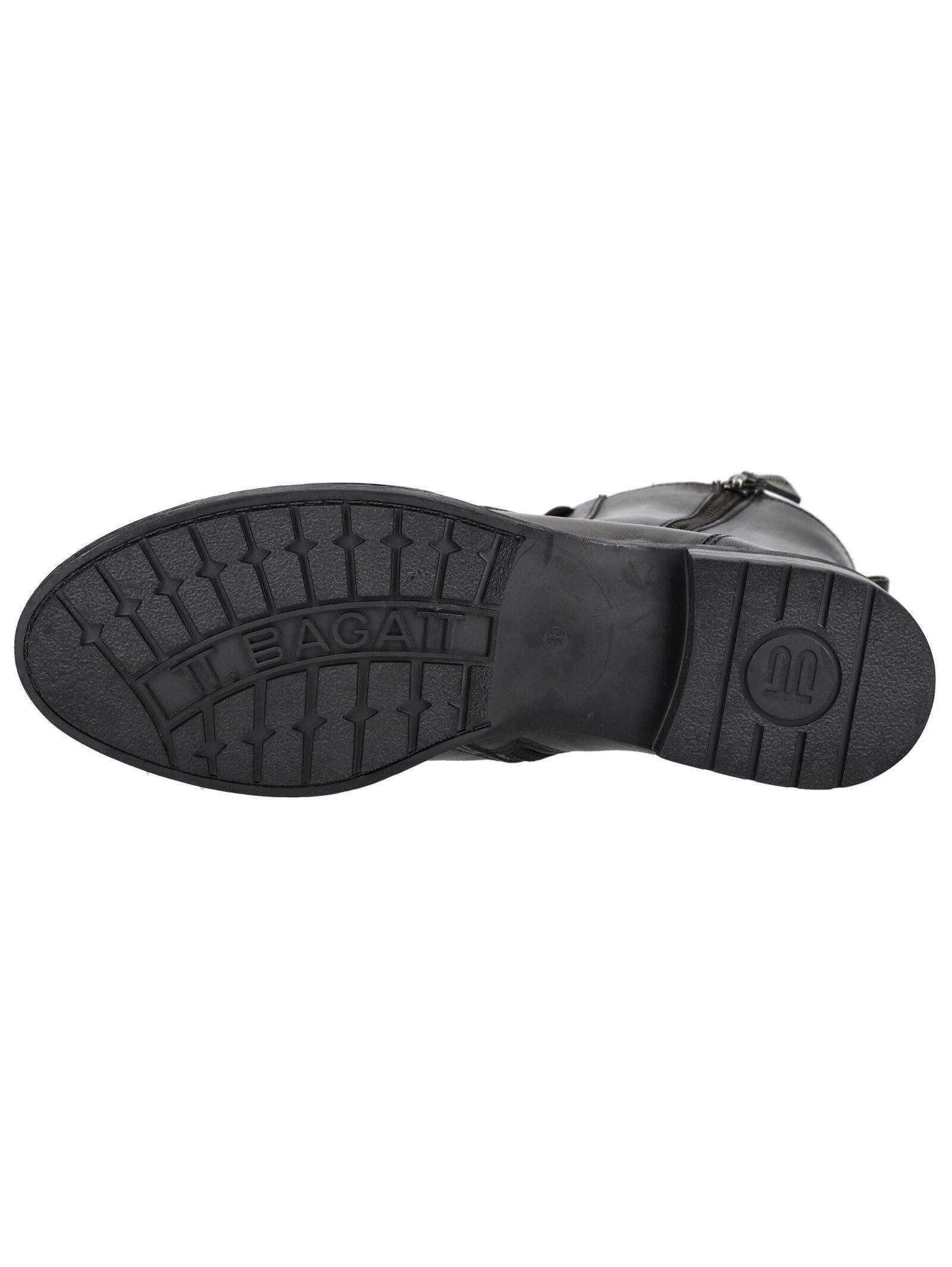 BAGATT Stiefelette Nappaleder Schnürstiefelette