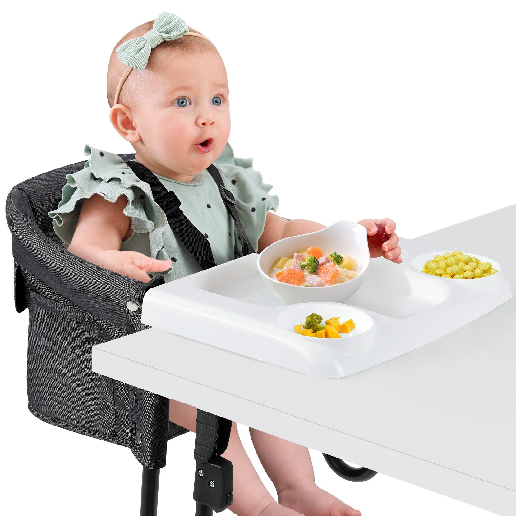 Ezebaby Esszimmerstuhl Table Seat Klappbare Sitzerhöhung, günstig online kaufen
