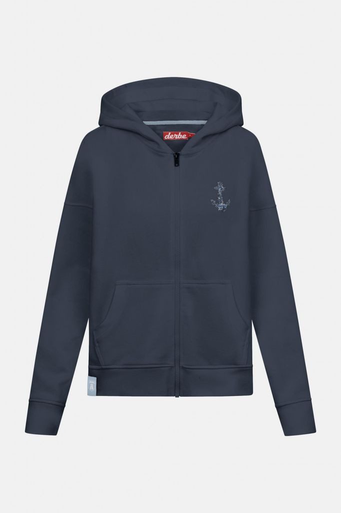 Derbe Sweatshirt Rosenanker Damen Sweatjacke (1-tlg)