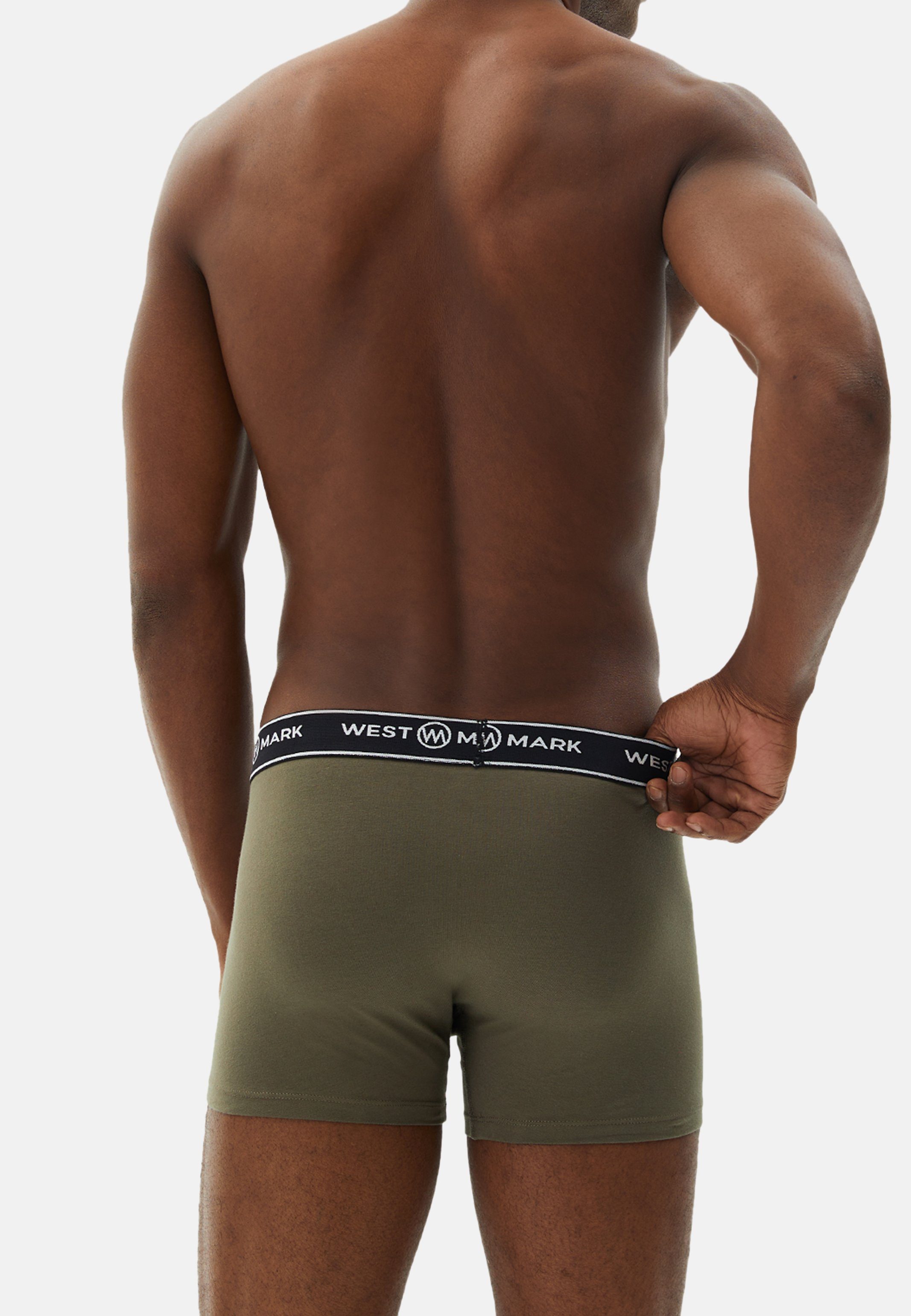 WESTMARK LONDON Retro Boxer 3er Pack Atlas (Spar-Set, 3-St) Retro Short / Pant - Baumwolle - ohne Eingriff