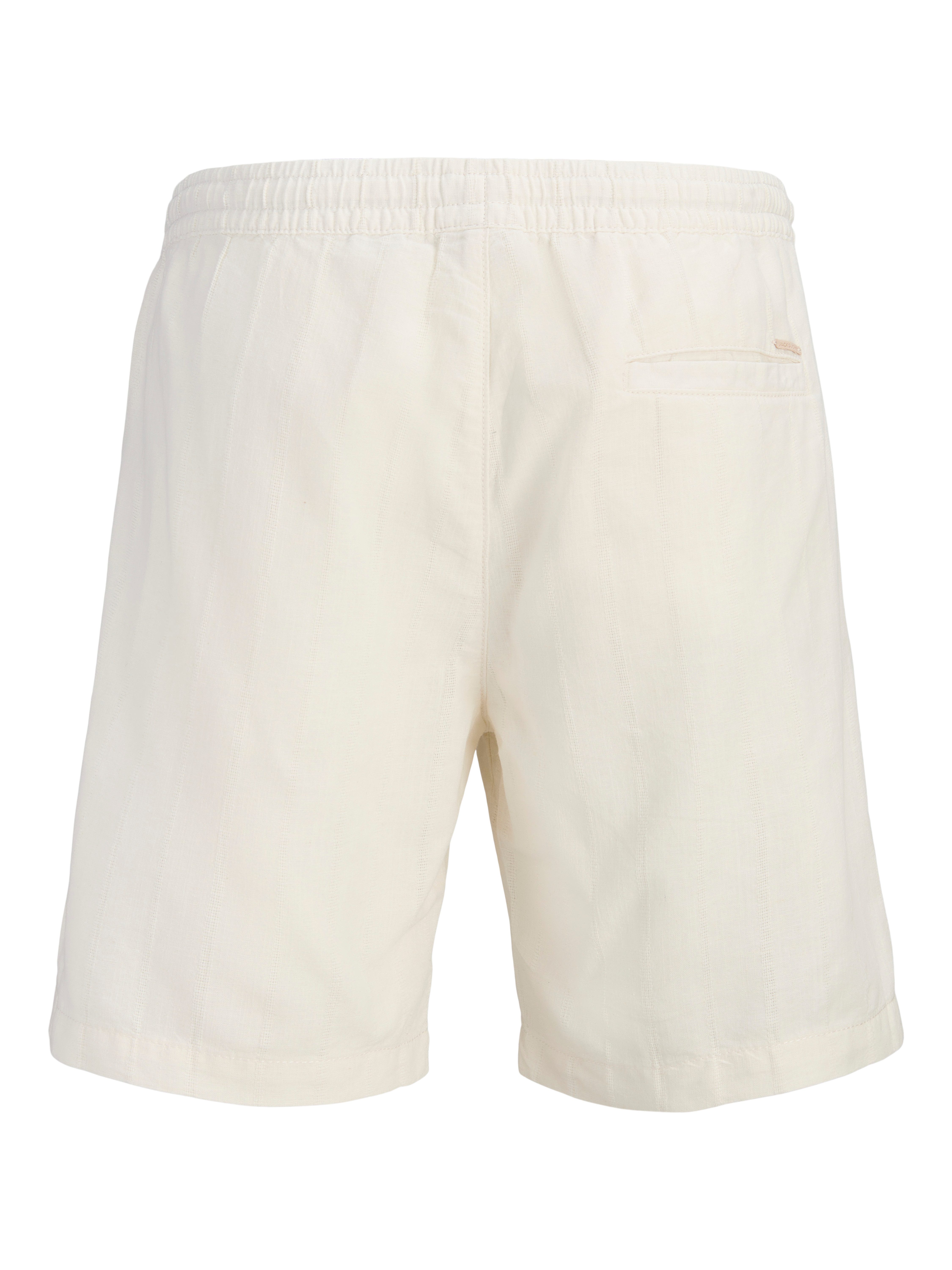 Jack & Jones Bermudas JPSTJAIDEN SUMMER LINEN BLEND STRIPE REG mit elastischem Bund – Bild 3 von 3