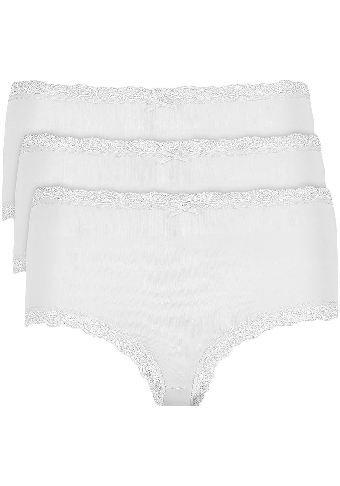 Nina Von C. Taillenslip "Cosy" (3er Pack) eng, elastisch, atmungsaktiv, bequem, feminin, mit Spitze