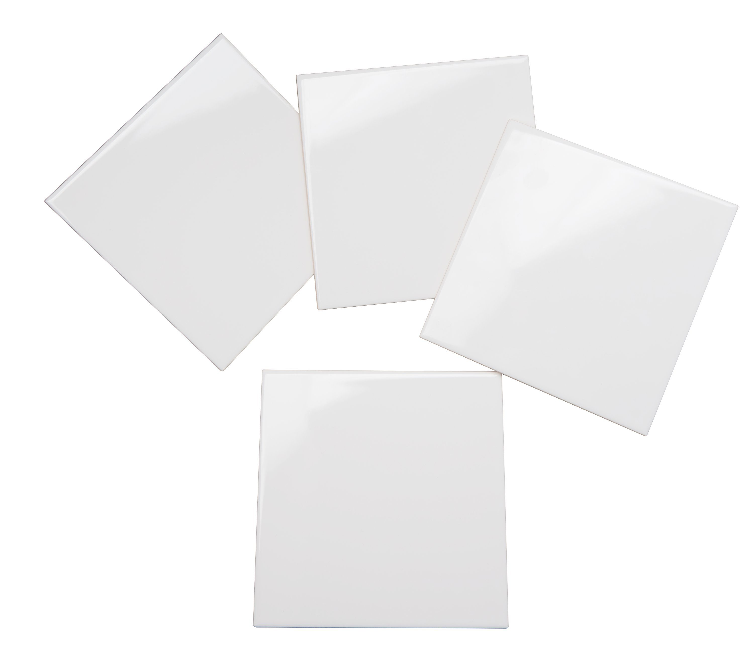 VBS Wandfliese Fliesen Keramik, Keramik 15x15, Glänzend, 4 Stück günstig online kaufen