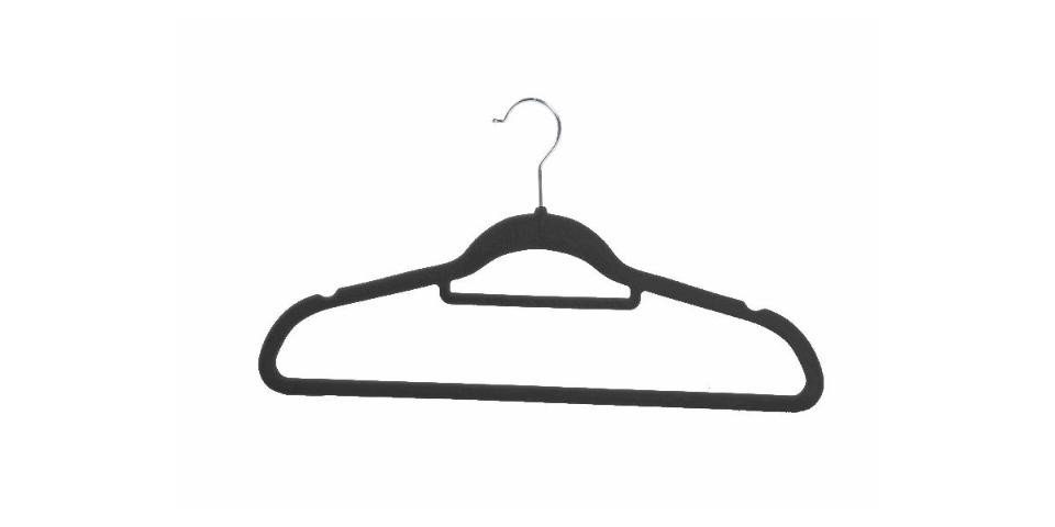 Trend Line Kleiderbügel TrendLine Kleiderbügel mit Steg und Samtüberzug 5