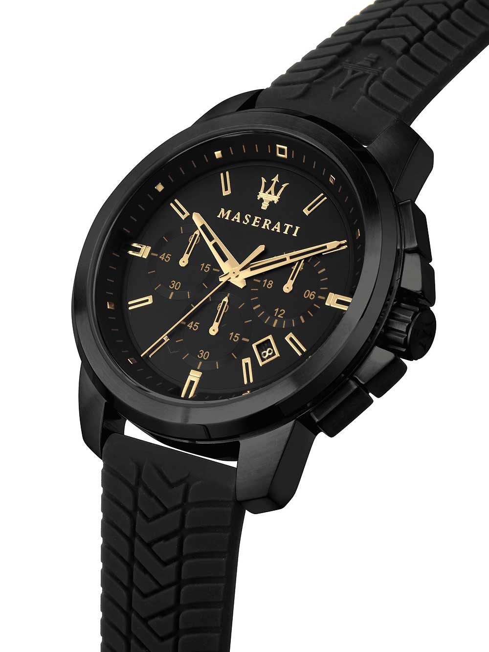 MASERATI Quarzuhr Maserati R8871621011 Successo Chronograph Herrenuhr 44mm günstig online kaufen