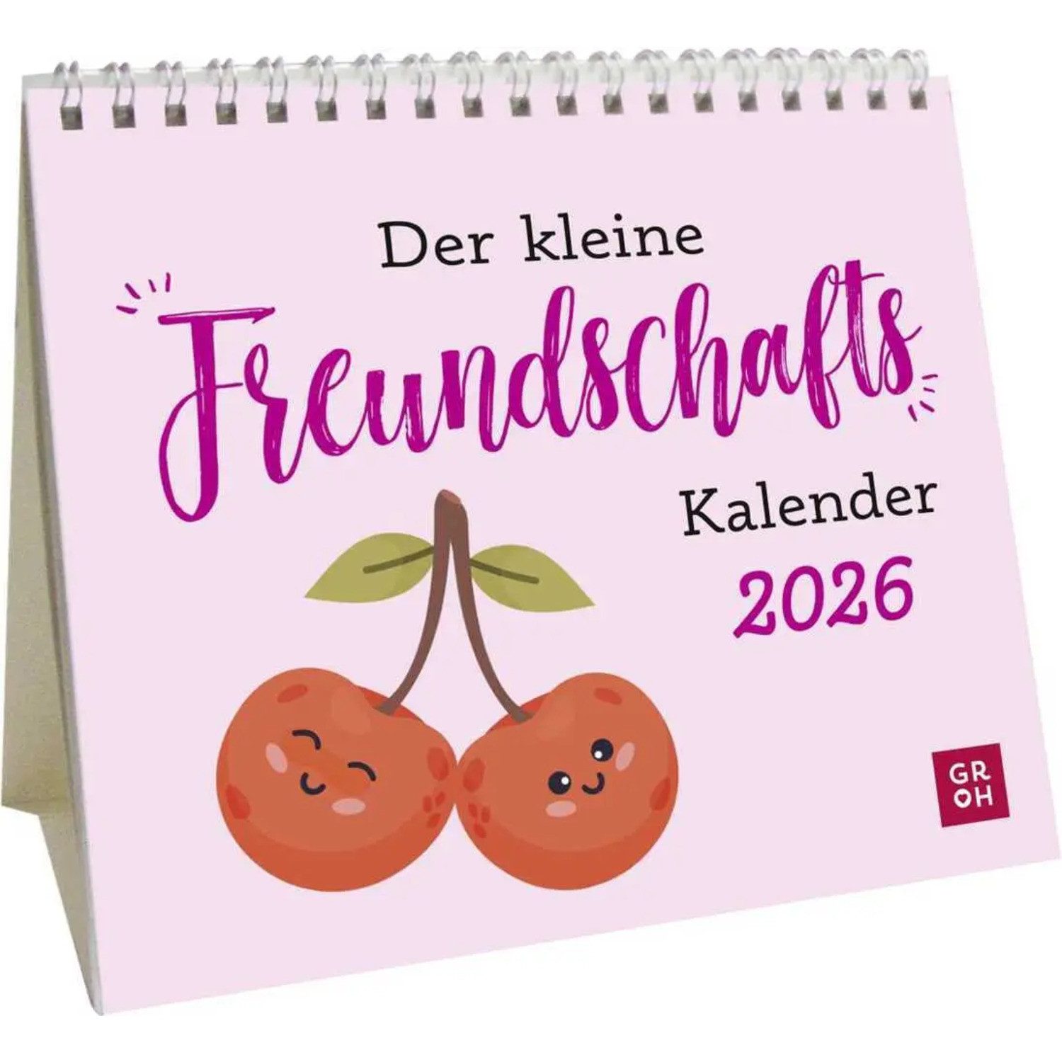 groh Verlag Monatskalender Mini-Kalender 2026: Der kleine Freundschaftskalender