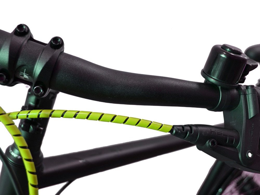 Diedrich Filmer GmbH Bowdenzug Spiralummantelung Kabelschutz Ummantelung Bowdenzug gelb 6mm 42312 (1-St), Ummantellung