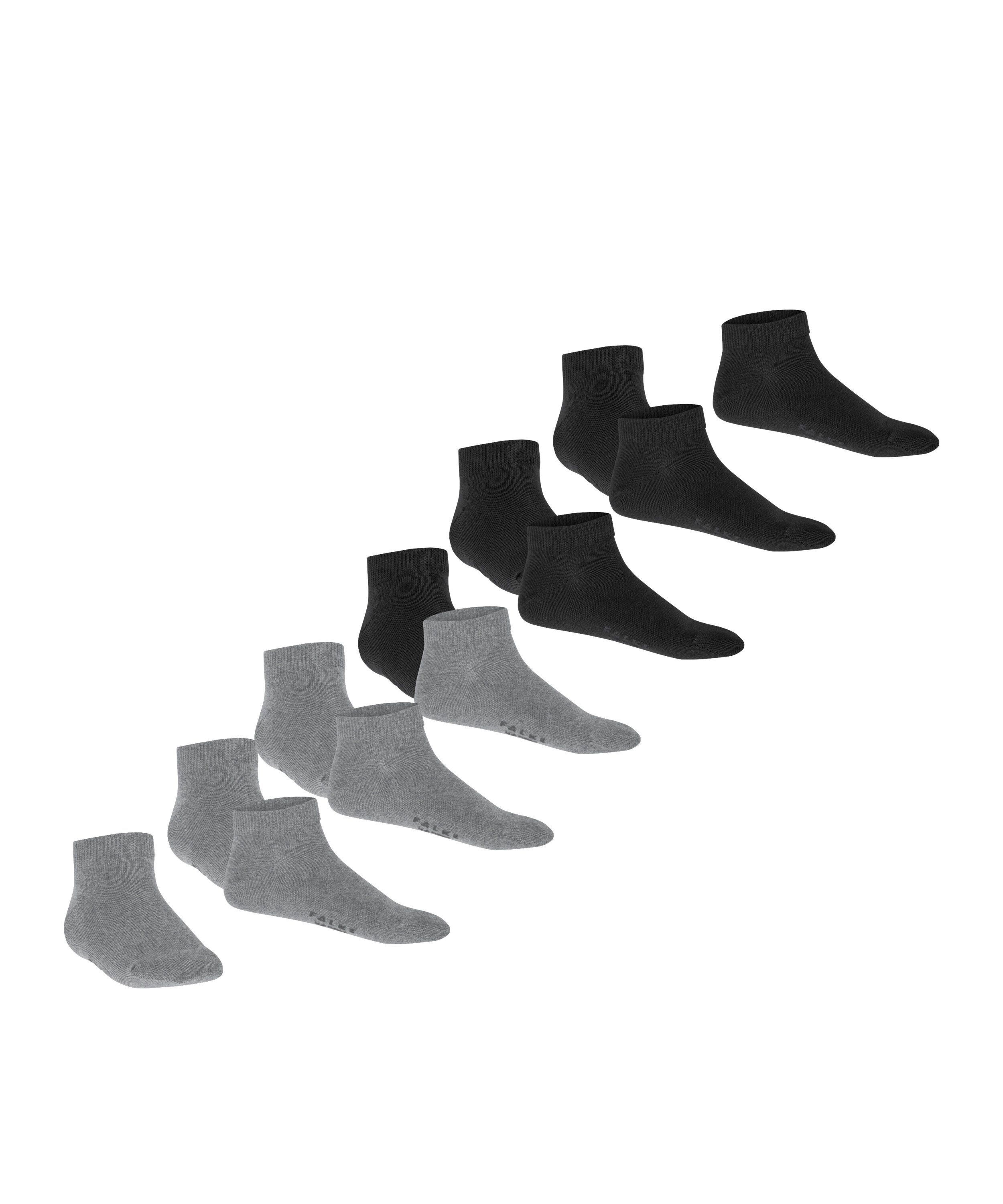 Sneakersocken FALKE 6 Set Happy Paar (6-Paar) 6-Pack Baumwollsneakern aus (0050) sortiment