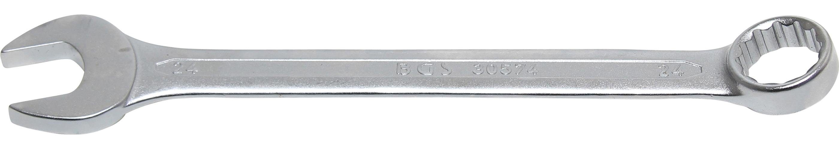 BGS technic Maulschlüssel Maul-Ringschlüssel, SW 24 mm