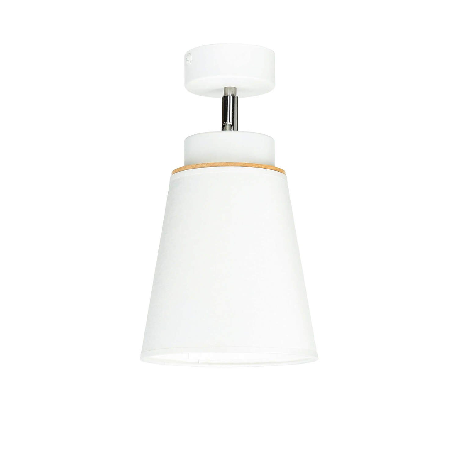 Stoffschirm Weiß Licht-Erlebnisse Schlafzimmer Wandstrahler verstellbar Lampe ohne Spot KIMMIE, Leuchtmittel, Wohnzimmer Lampe